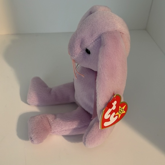 NWT HIPPITY, HOPPITY, FLOPPITY set if 3 bunnies by Ty Beanie Babies 90’s!! - Picture 11 of 14